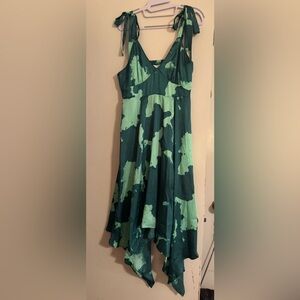 Alexis Teal and Mint Dress